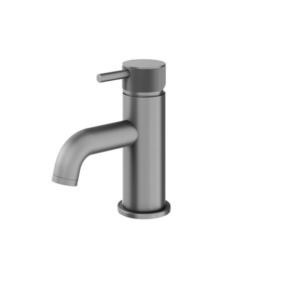 Product Cut out image of the Abacus Iso Pro Anthracite Mini Mono Basin Mixer